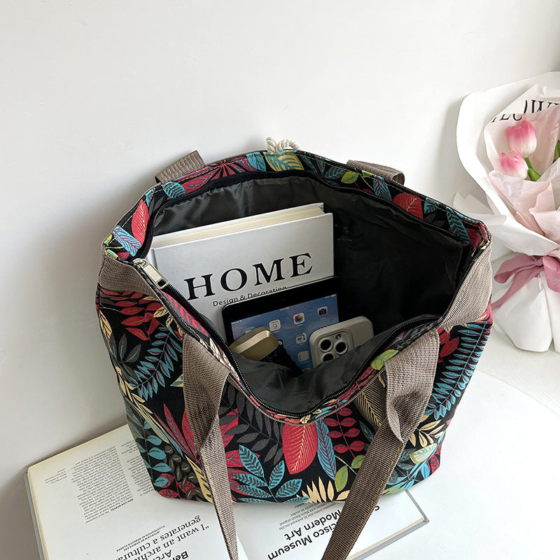 Wholesale Ethnic Printing Tote Bag Canvas Bag